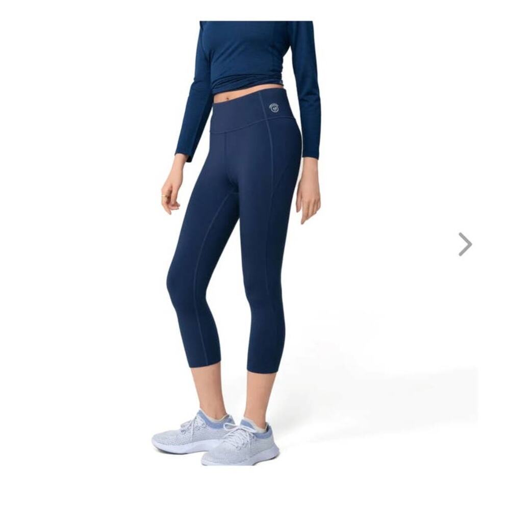 NWT allbirds Natural Leggings Capri pants - SMALL - navy - SMALL